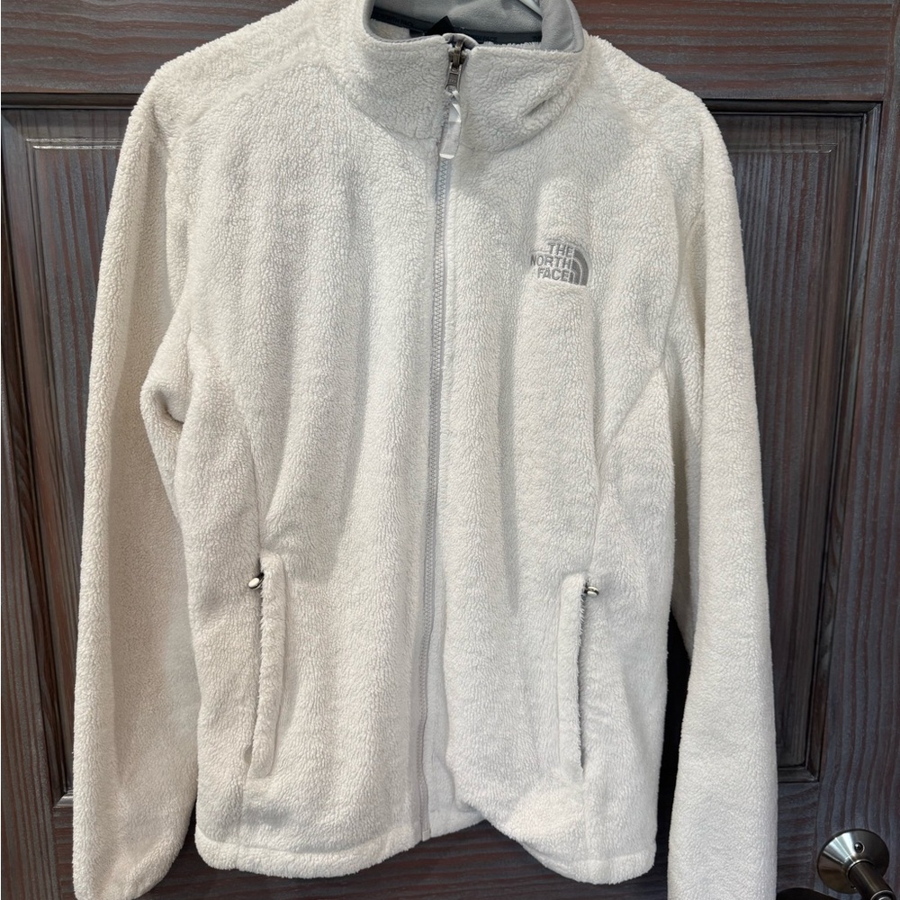 The North Face Off-White Fleece zip up